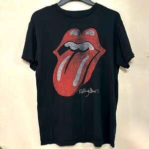 Vintage ROLLING STONES black T-shirt size M